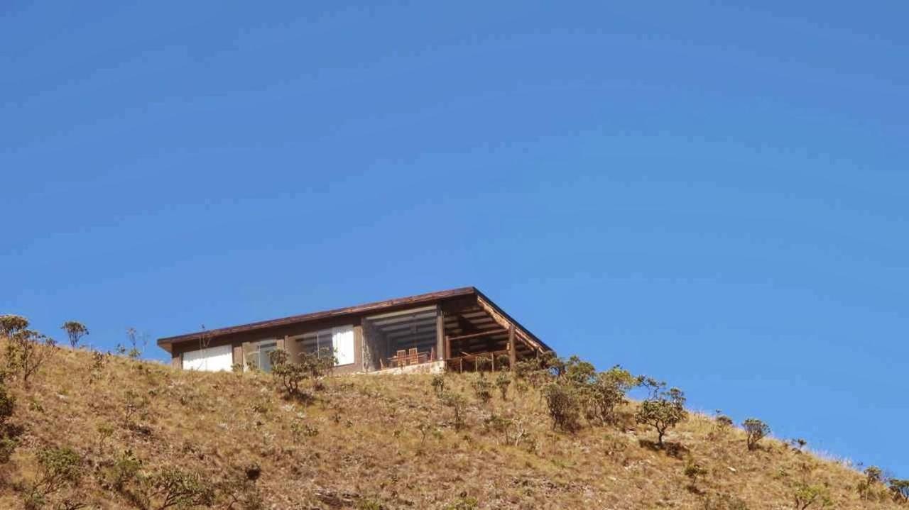 Casa de Vidro com Vista Panorâmica e Cachoeiras Vila Alto Paraíso de Goiás Exterior foto
